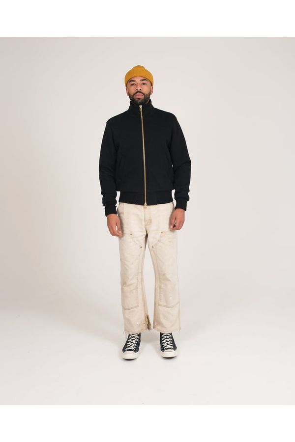 Full-Throttle Moto-Sweater - Black - DUNE + SALT