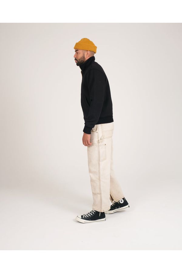 Full-Throttle Moto-Sweater - Black - DUNE + SALT