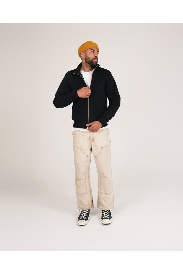 Full-Throttle Moto-Sweater - Black - DUNE + SALT