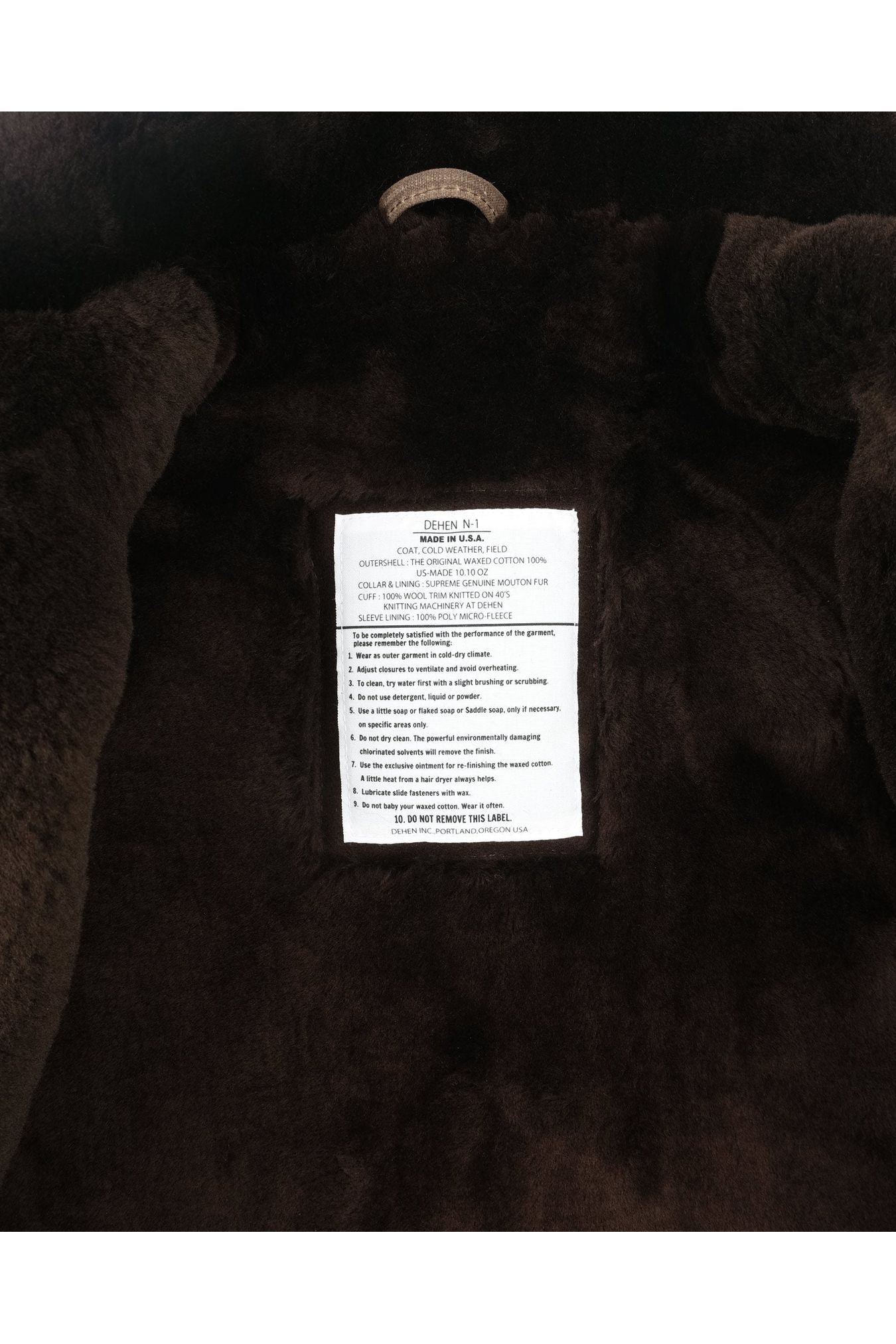 N-1 Deck Jacket Dark Oak – DUNE SALT