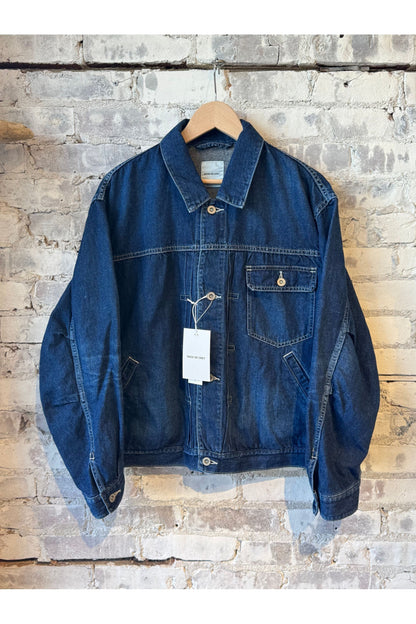CO/LI Denim Short Jacket - Indigo Blue - DUNE + SALT