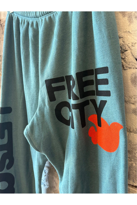 CIRCA'99 OG LETSGO OLDSCHOOL POLYBLEND/FLUFF sweat - bluemachine - DUNE + SALT