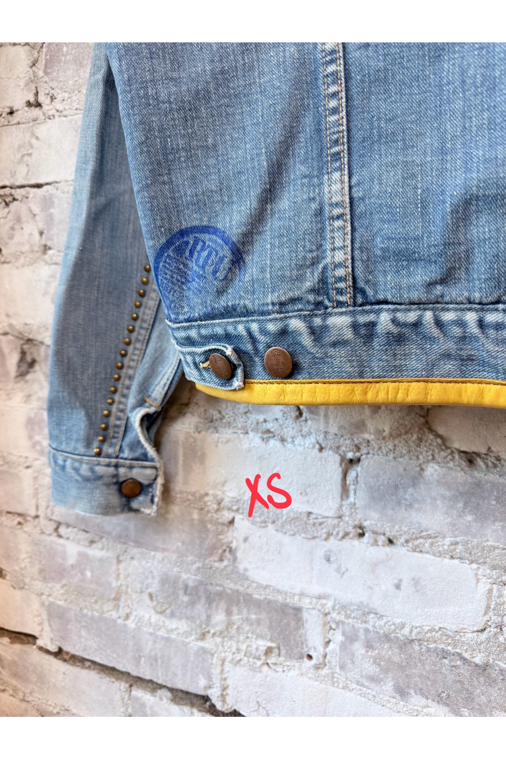 RTU1972 CALKID TURQ HOMESTUD AMERICANA SHERPA JKT - Vintage Patina - DUNE + SALT