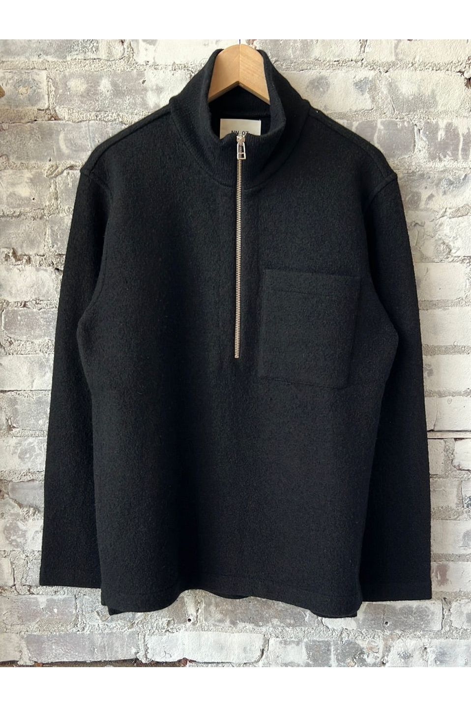 Anders Merino Sweater - Black - DUNE + SALT