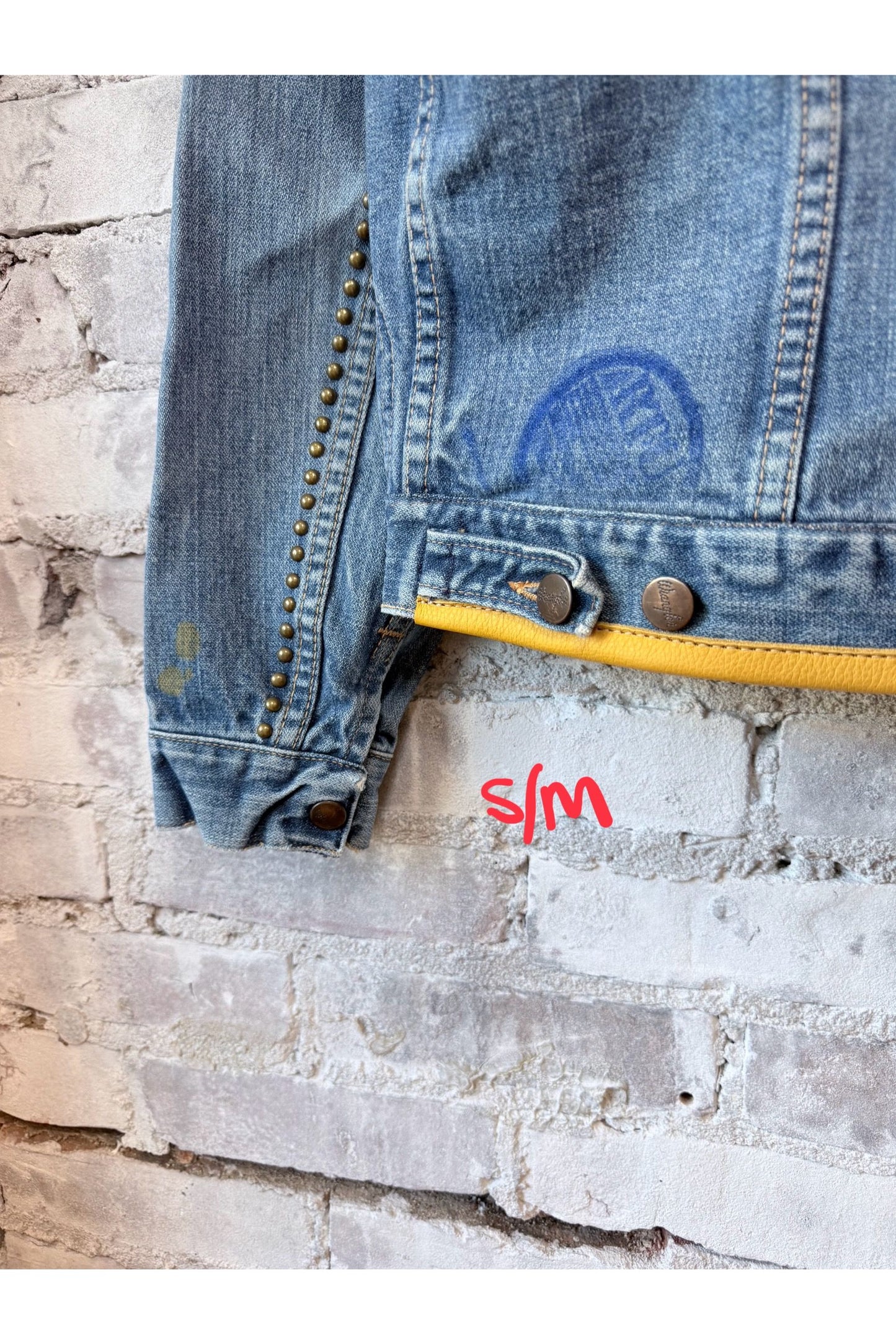 RTU1972 CALKID TURQ HOMESTUD AMERICANA SHERPA JKT - Vintage Patina - DUNE + SALT