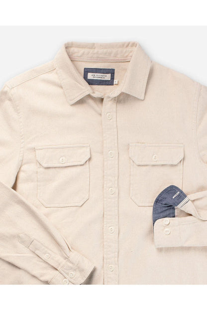 Utility Winter Flannel - Ecru - DUNE + SALT