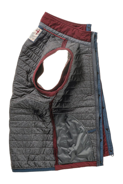 Windzip Vest - Burgundy - DUNE + SALT