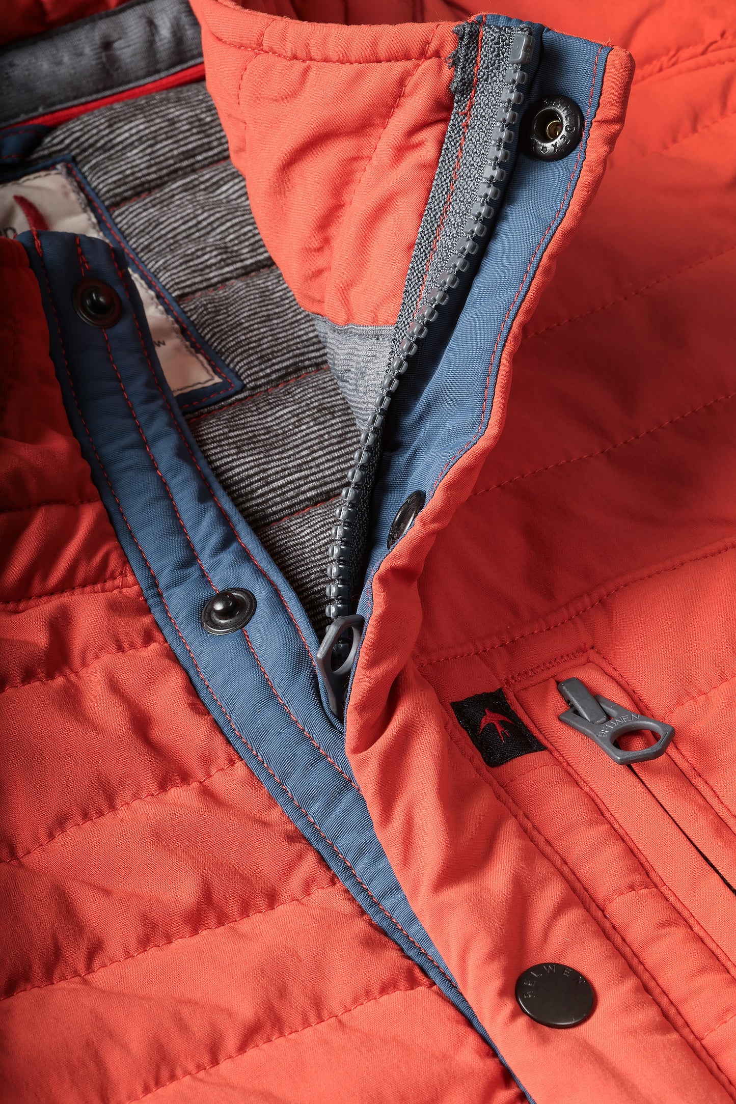 Windzip Vest - Dark Orange - DUNE + SALT