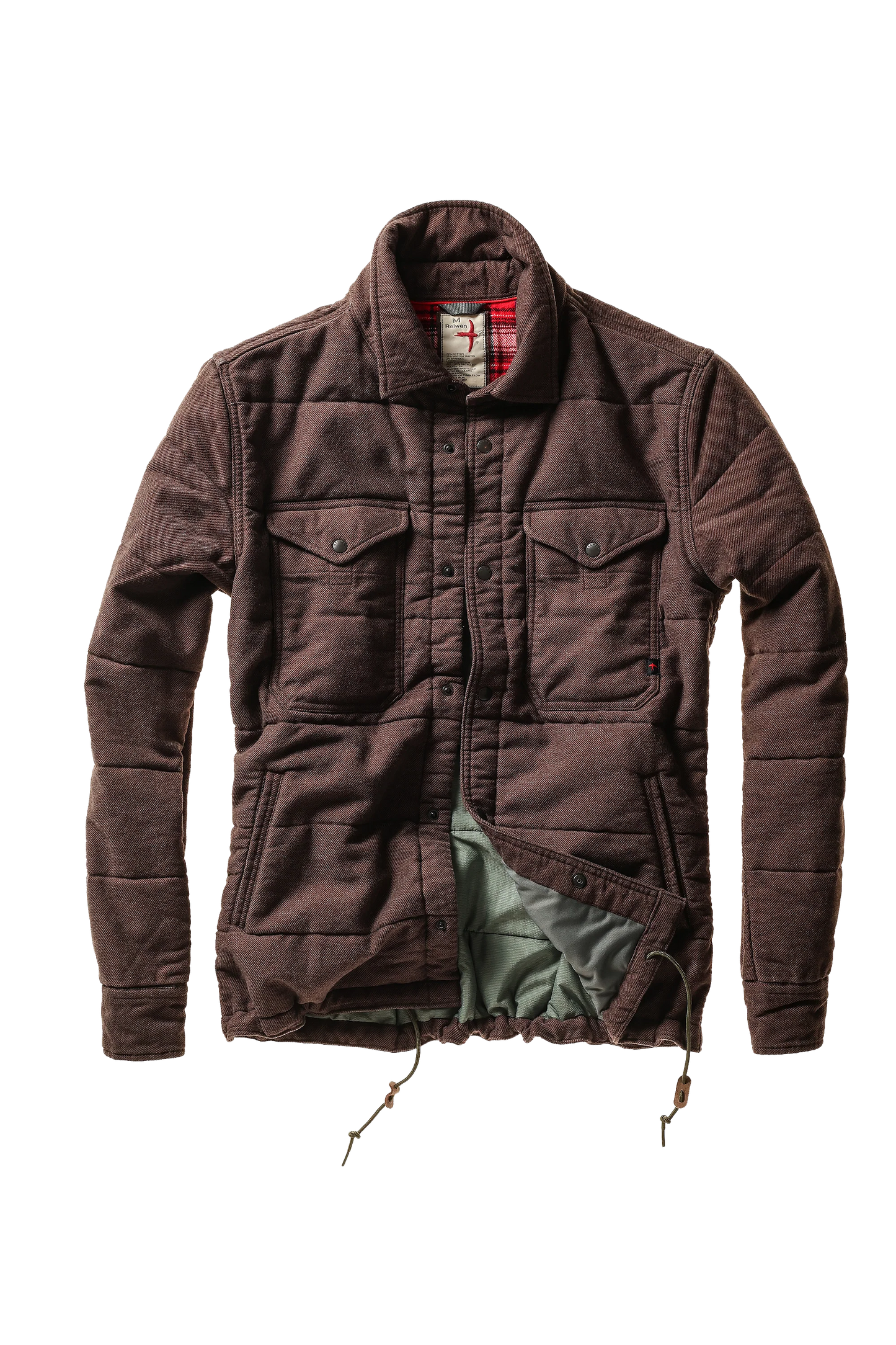 Moleskin Snap CPO - Dark Brown - DUNE + SALT