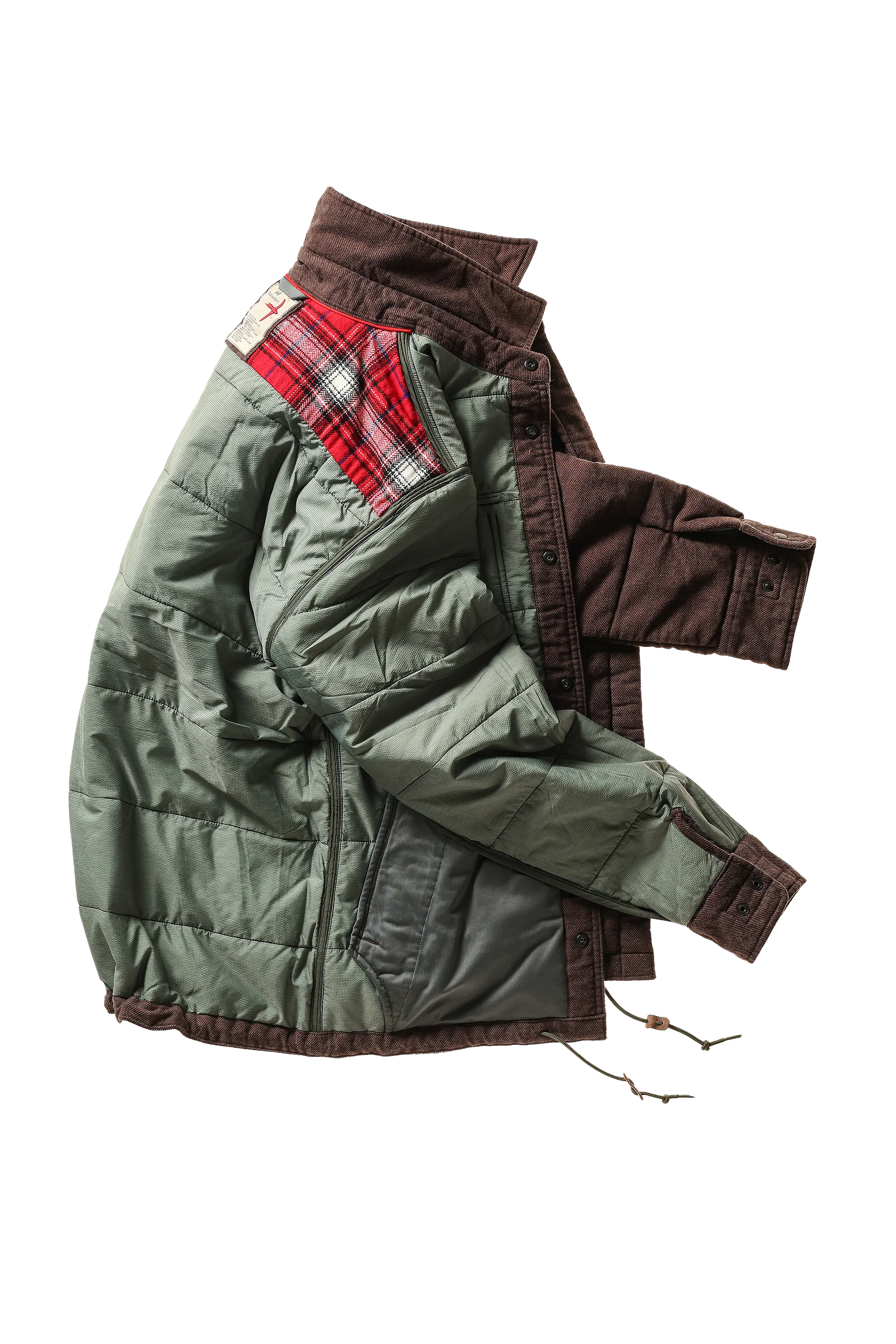 Moleskin Snap CPO - Dark Brown - DUNE + SALT