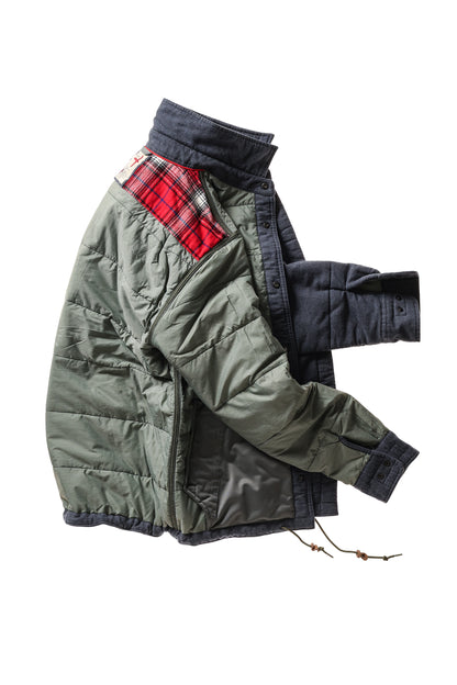 Moleskin Snap CPO - Navy - DUNE + SALT