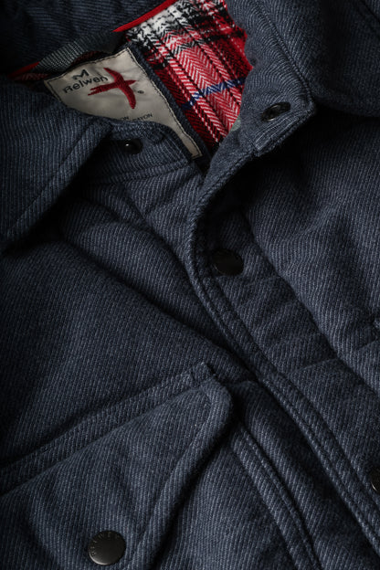 Moleskin Snap CPO - Navy - DUNE + SALT