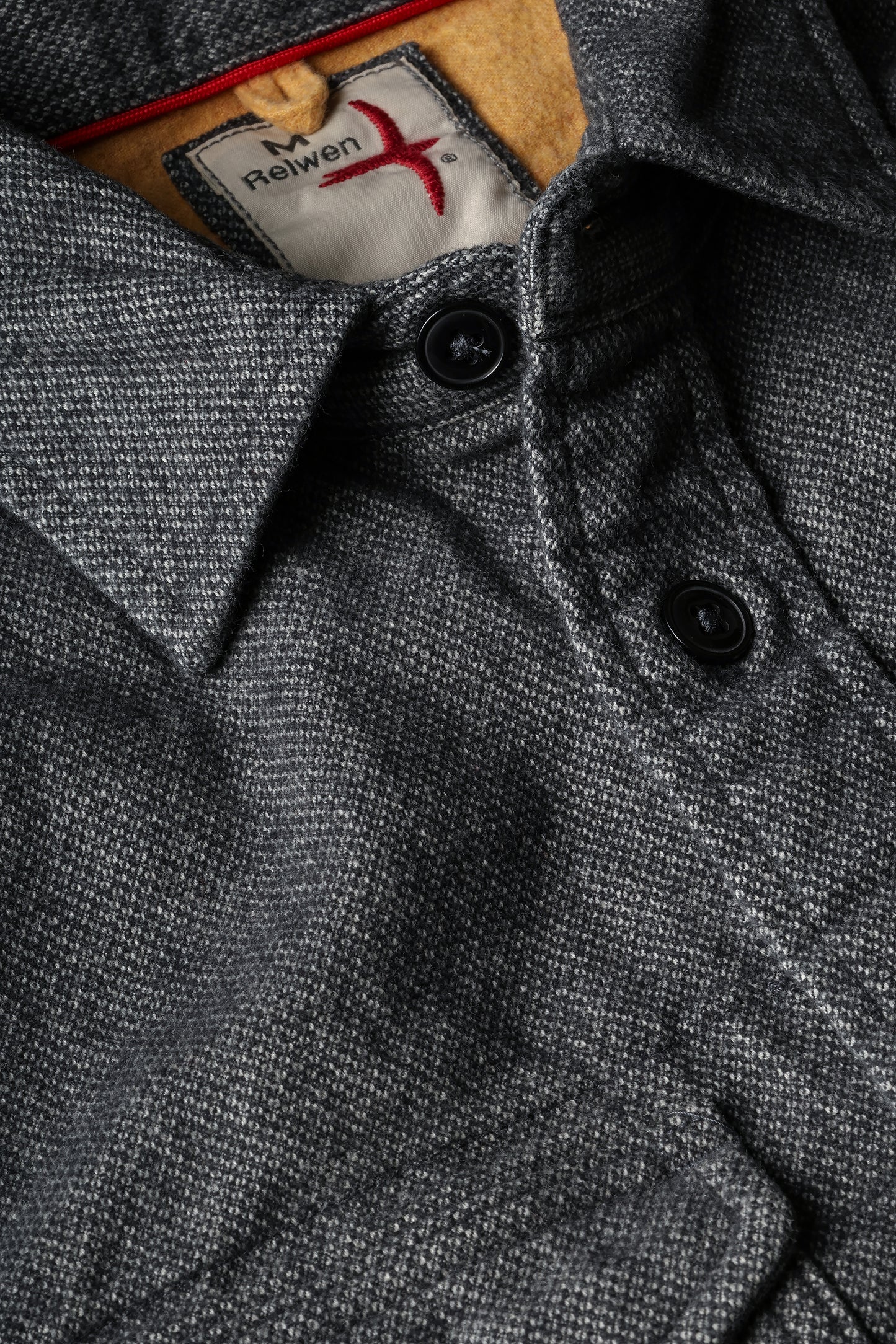 Utility Workshirt - Charcoal Nailhead - DUNE + SALT