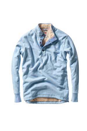 Superfleece Mock - Ice Blue Heather