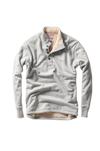 Superfleece Mock - Light Grey Heather