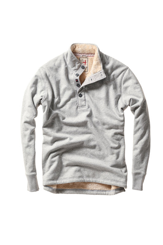 Superfleece Mock - Light Grey Heather