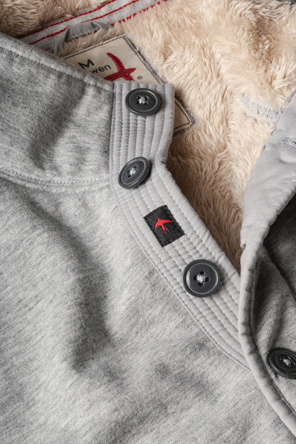 Superfleece Mock - Light Grey Heather