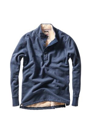 Superfleece Mock - Navy Heather