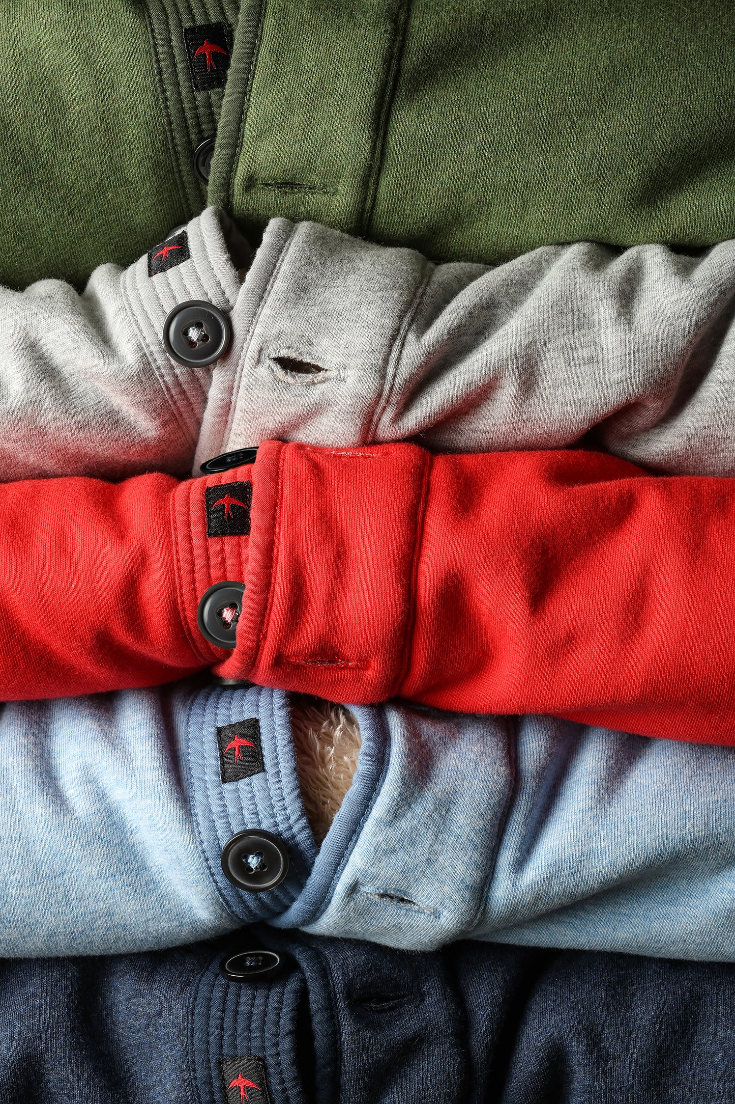 Superfleece Mock - Ice Blue Heather