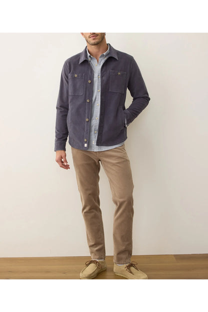 Max Moleskin Overshirt - Mood Indigo - DUNE + SALT