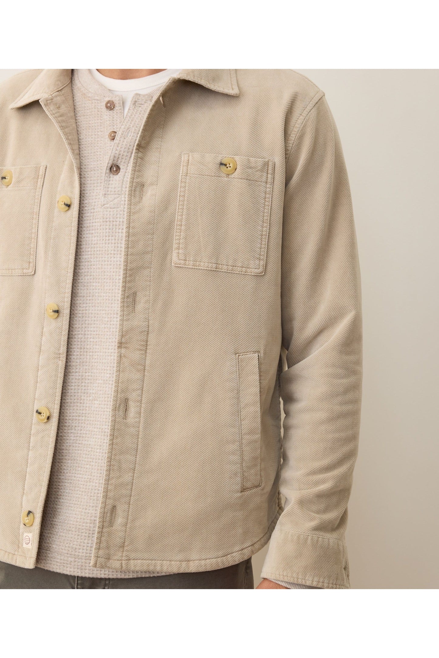 Max Moleskin Overshirt - Taupe - DUNE + SALT
