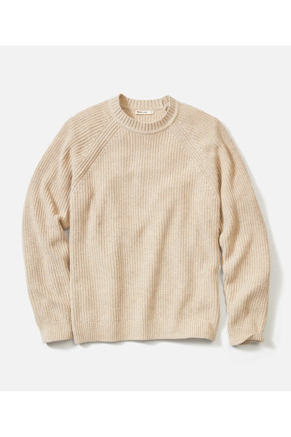 Inverness Sweater Crew - Oatmeal - DUNE + SALT