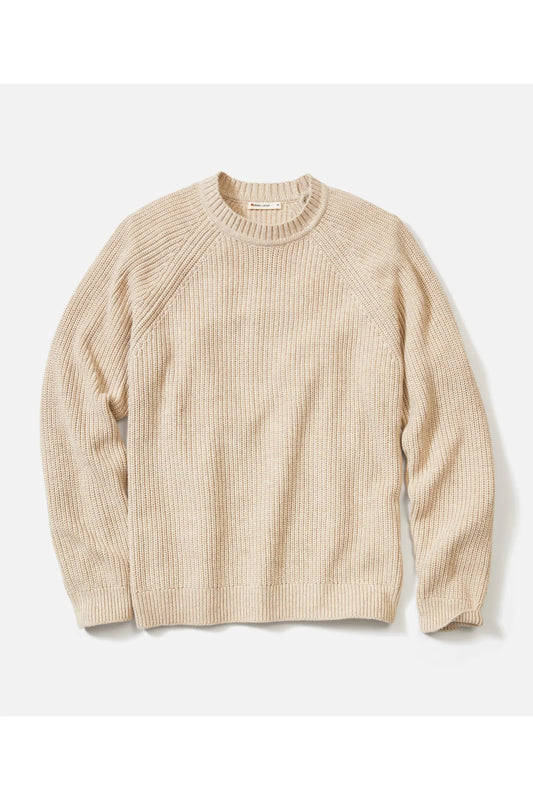 Inverness Sweater Crew - Oatmeal - DUNE + SALT