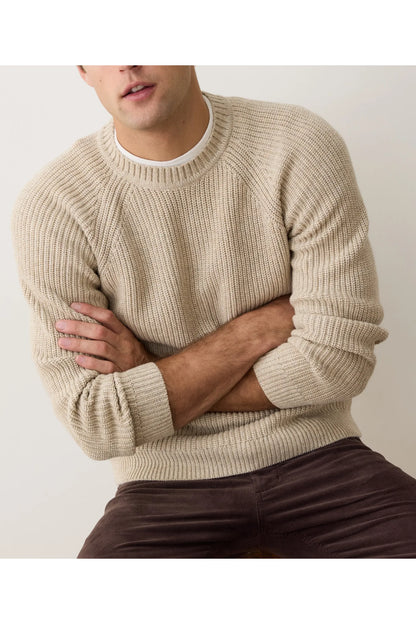 Inverness Sweater Crew - Oatmeal - DUNE + SALT