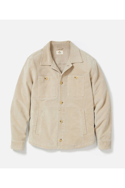 Max Moleskin Overshirt - Taupe - DUNE + SALT