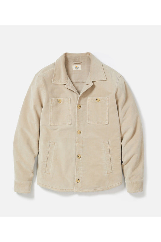 Max Moleskin Overshirt - Taupe - DUNE + SALT