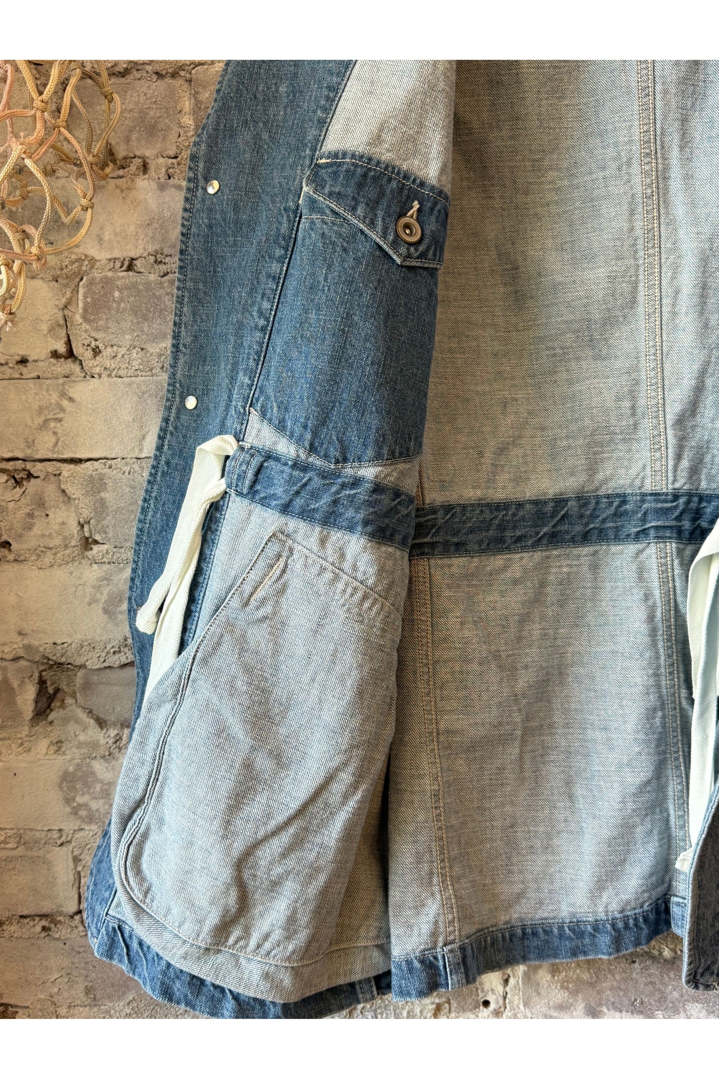 11 oz CO/LI Denim Coverall Jacket - Blue - DUNE + SALT