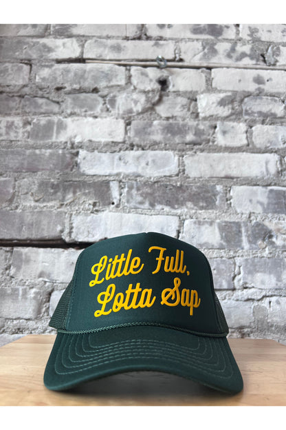 Christmas Vacation Little Full Lotta Sap Trucker Hat - Evergreen/Yellow - DUNE + SALT