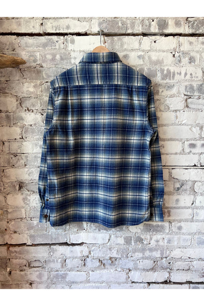 Utility Winter Flannel - Storm Blue - DUNE + SALT