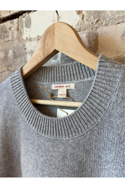 Women's Lodge Sweater - Huskey Grey - DUNE + SALT