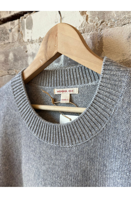 Women's Lodge Sweater - Huskey Grey - DUNE + SALT