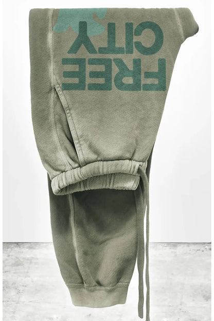 FREECITYLARGE SUNFADES Pocket Sweatpant - shrooms - DUNE + SALT