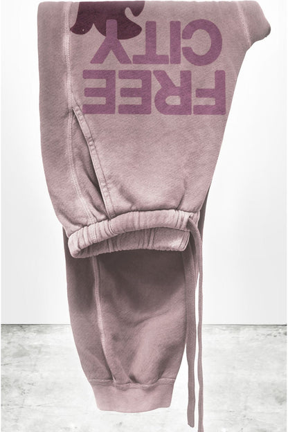 FREECITYLARGE SUNFADES Pocket Sweatpant - Blush - DUNE + SALT