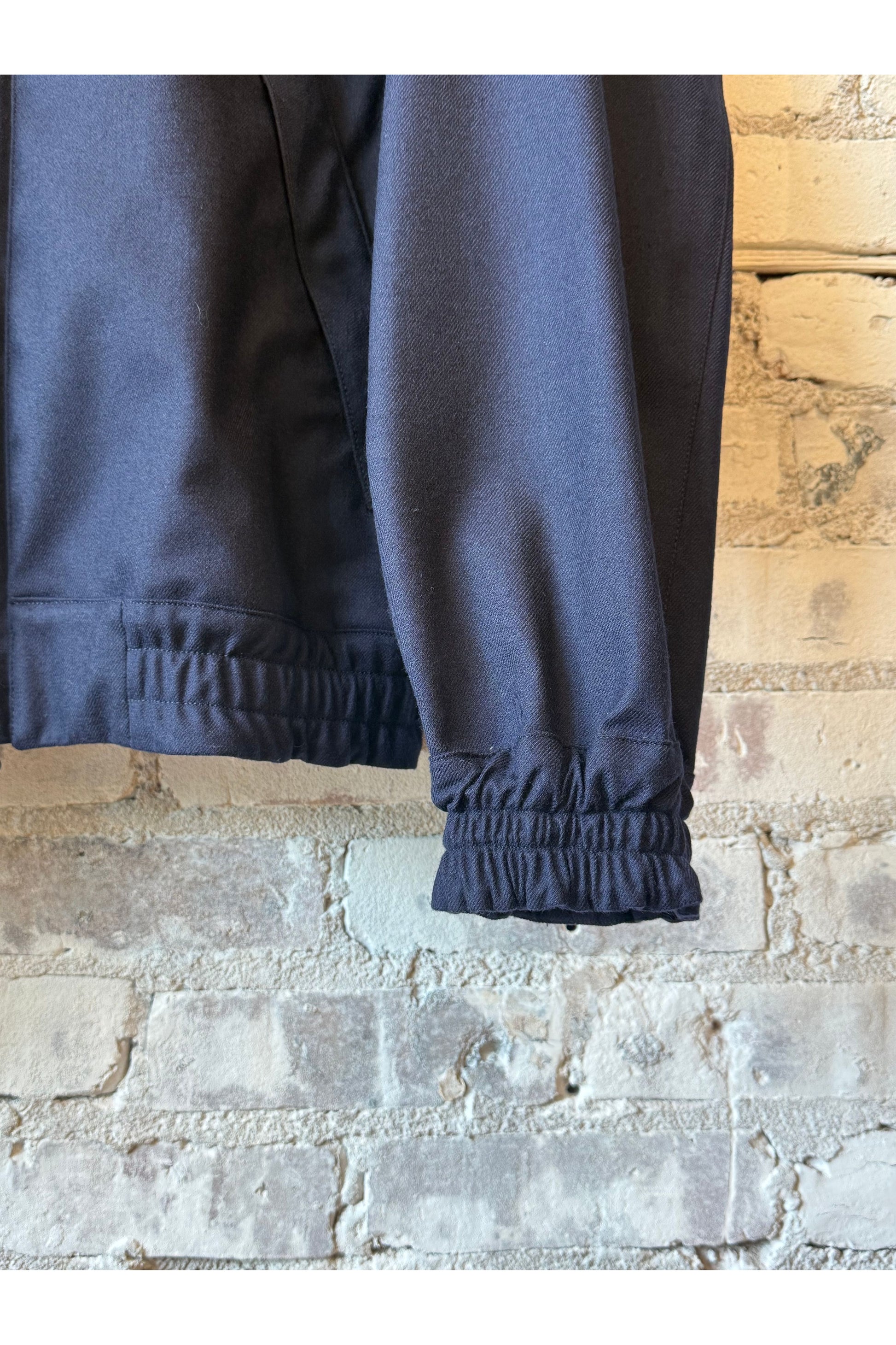 Stanton Wool Twill Jacket - Navy - DUNE + SALT