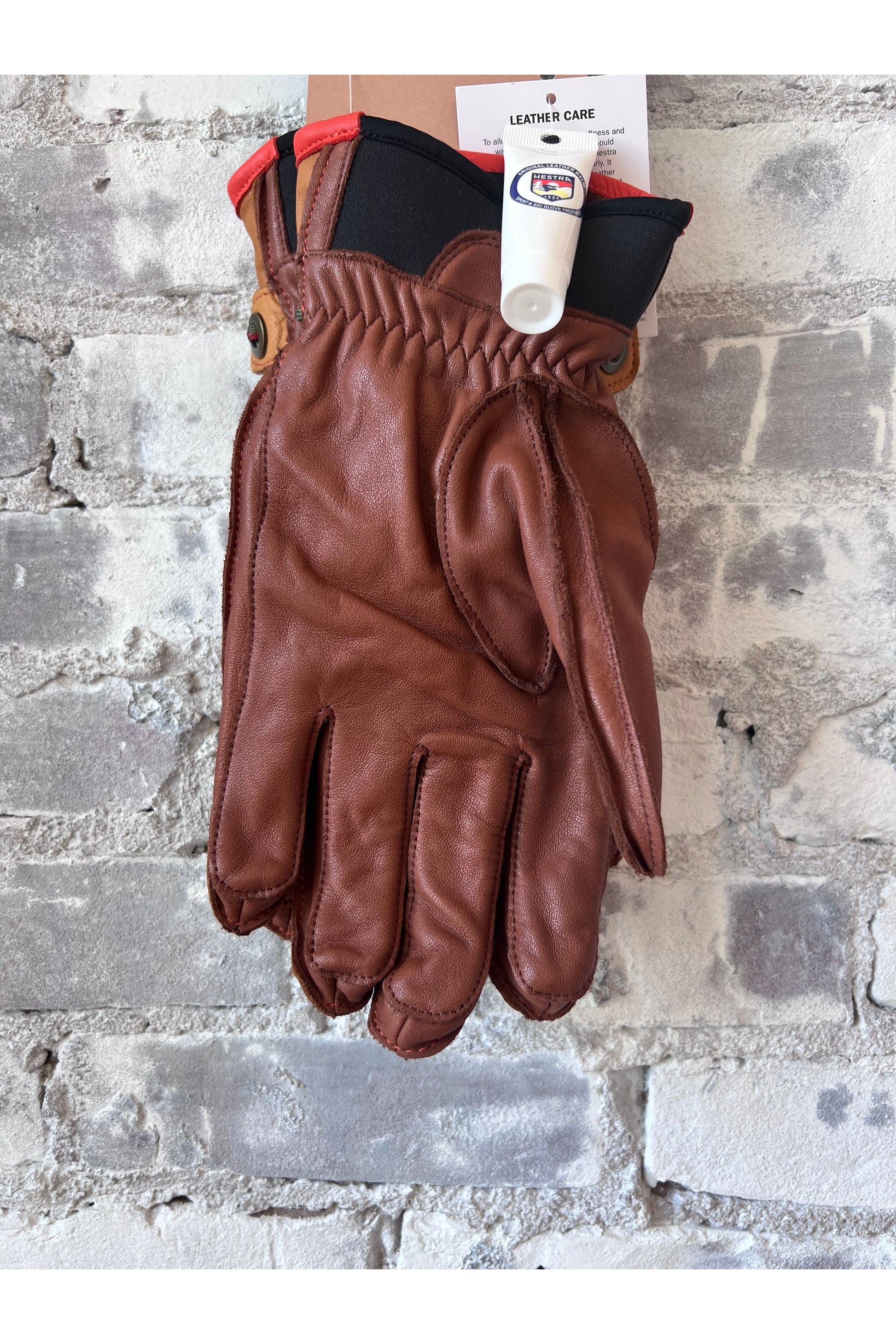 Wakayama 5-Finger Glove - Cork and Brown - DUNE + SALT