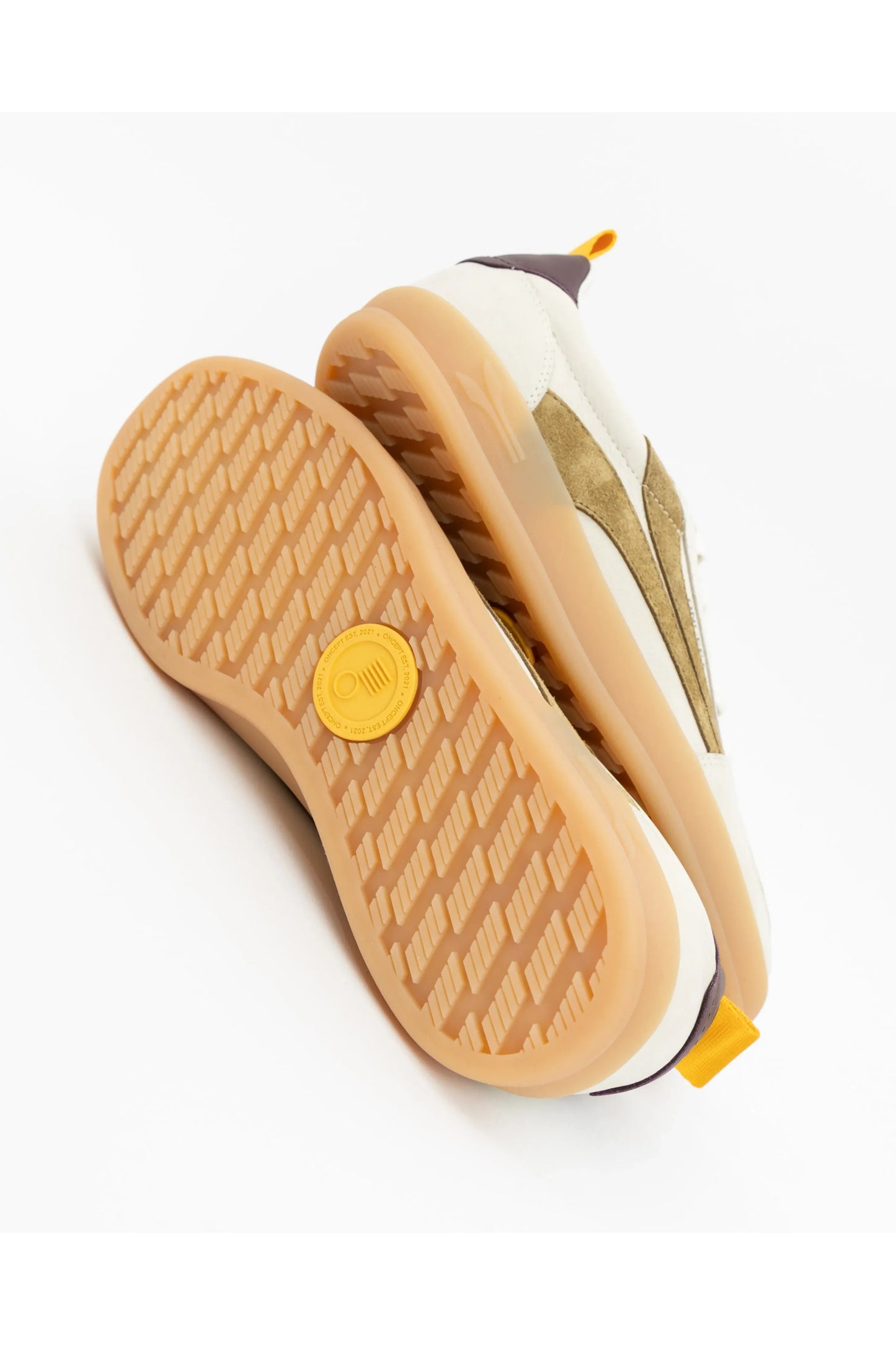 Fez Court Sneaker - Ivory/Gum - DUNE + SALT