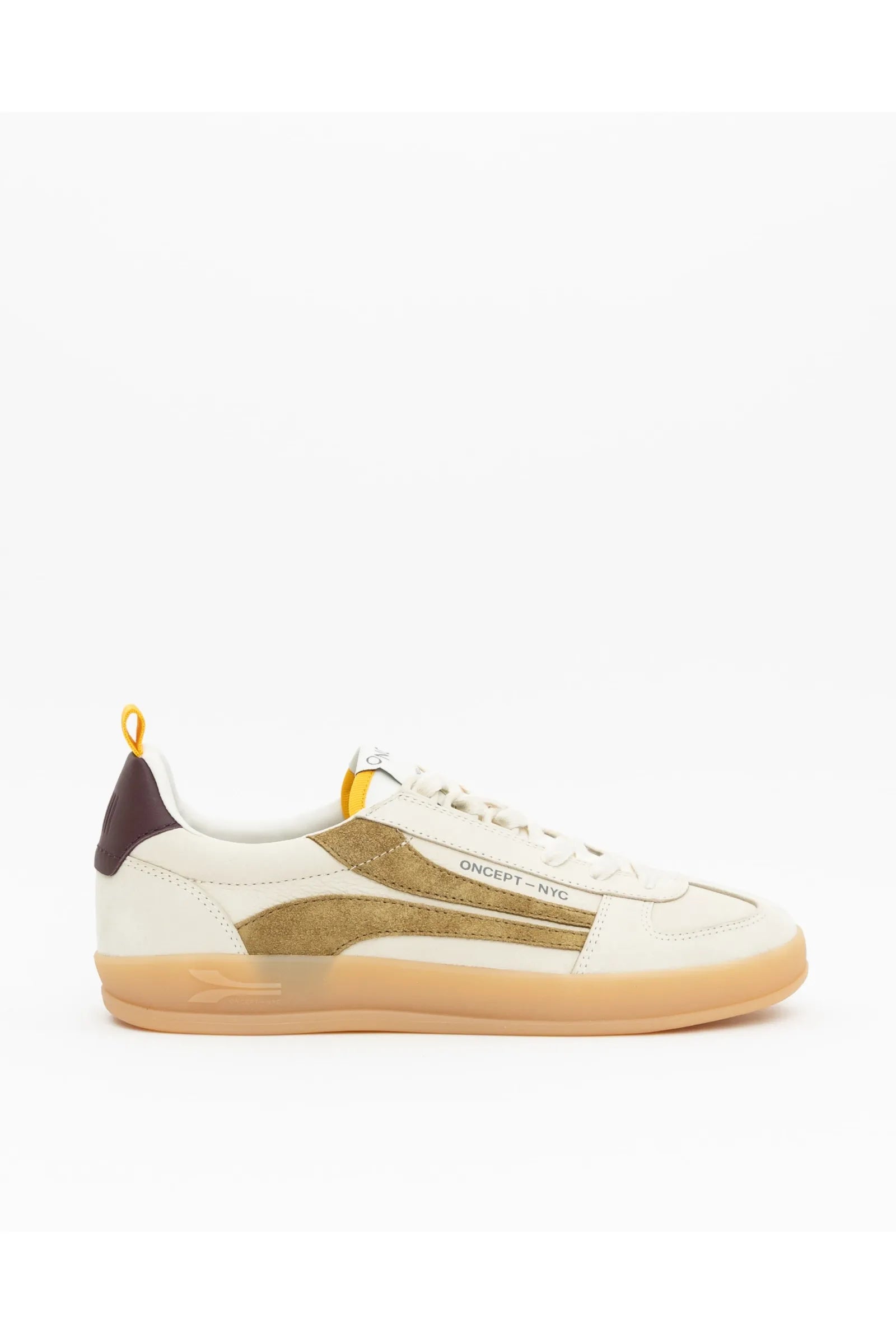 Fez Court Sneaker - Ivory/Gum - DUNE + SALT