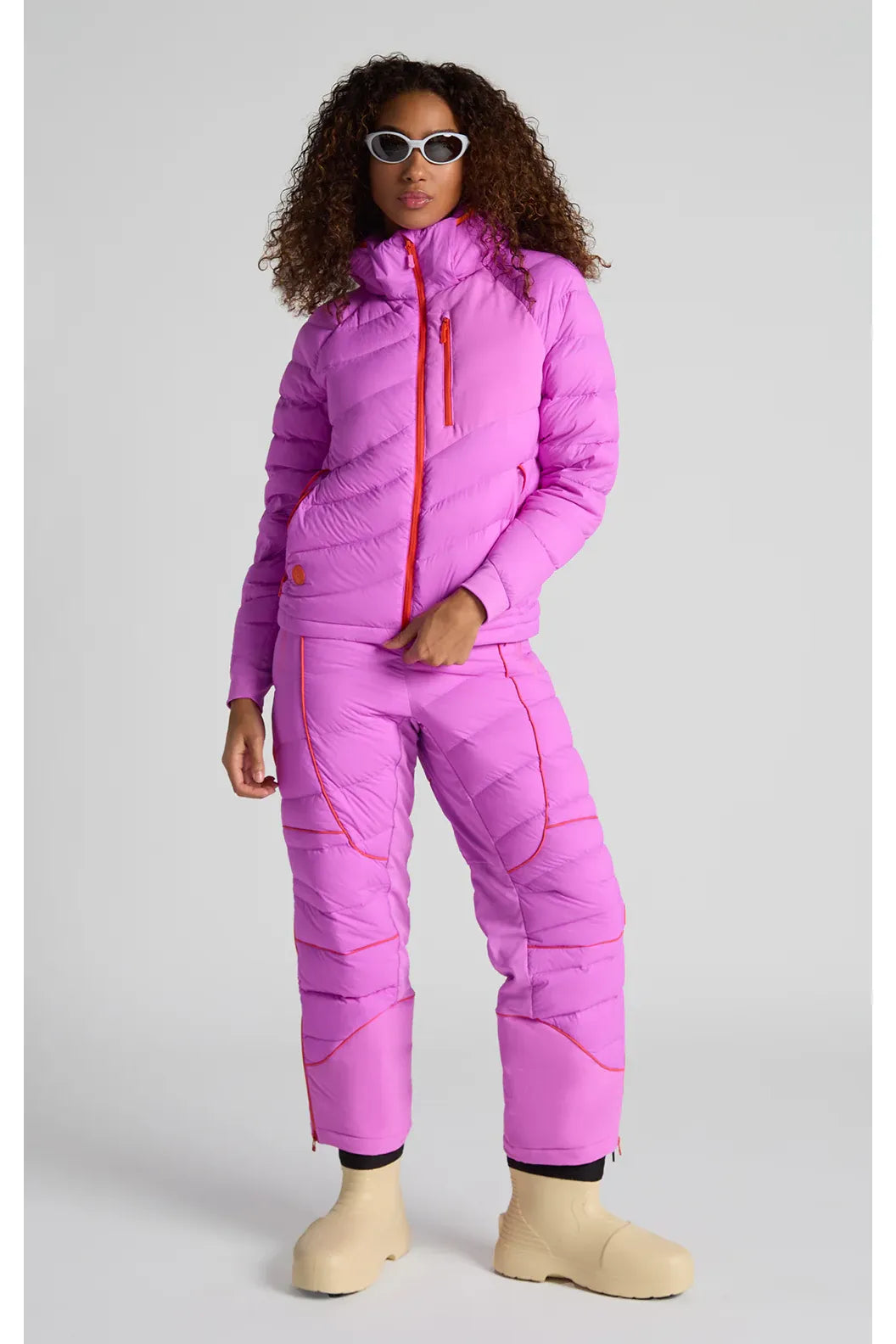 Wildpuff Packable Removable Hood Jacket - Starburst