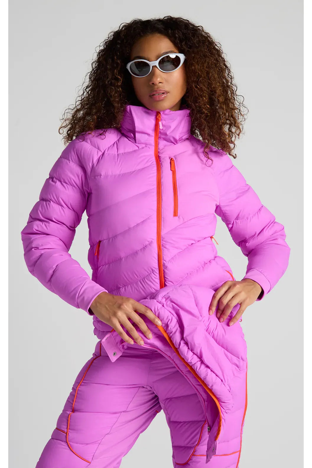 Wildpuff Packable Removable Hood Jacket - Starburst