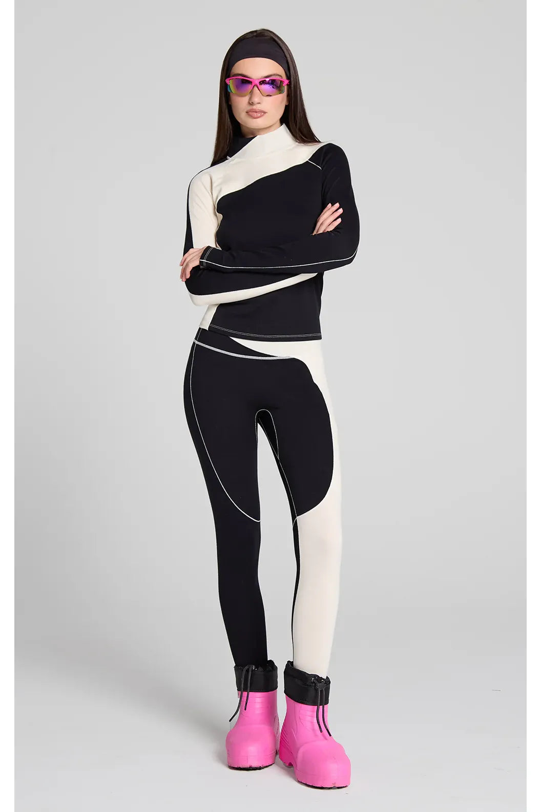 Wool Sculpt Merino Baselayer Legging - After Dark
