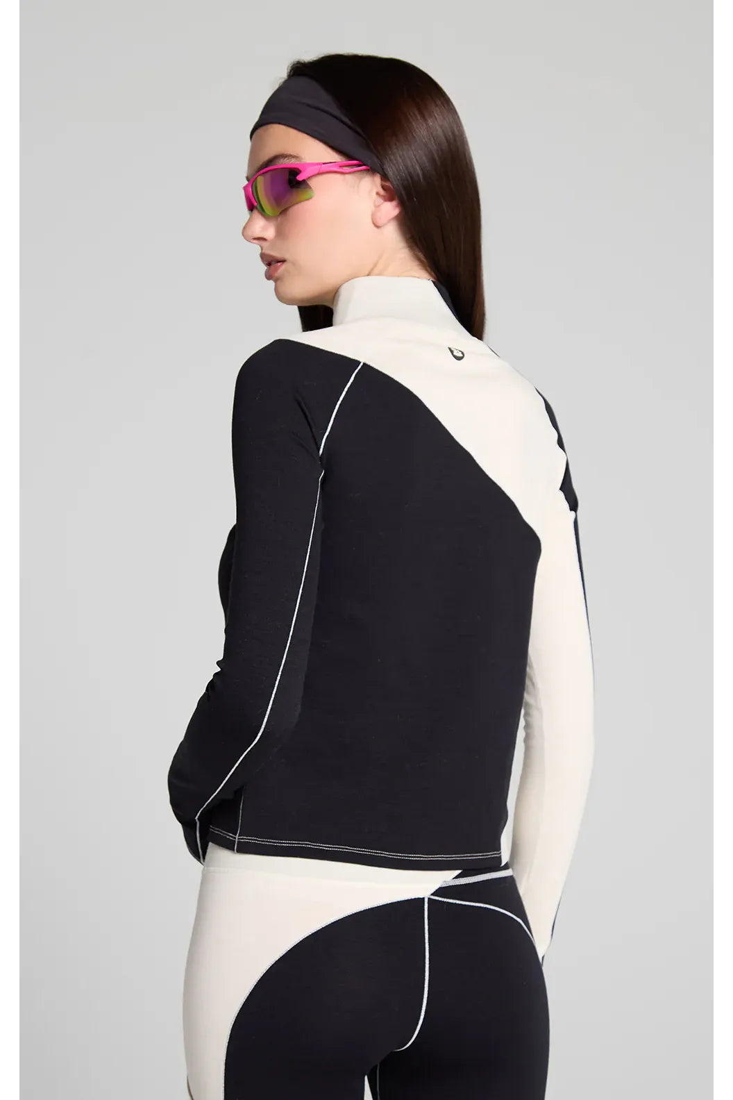 Wool Sculpt Merino Mock Neck - After Dark