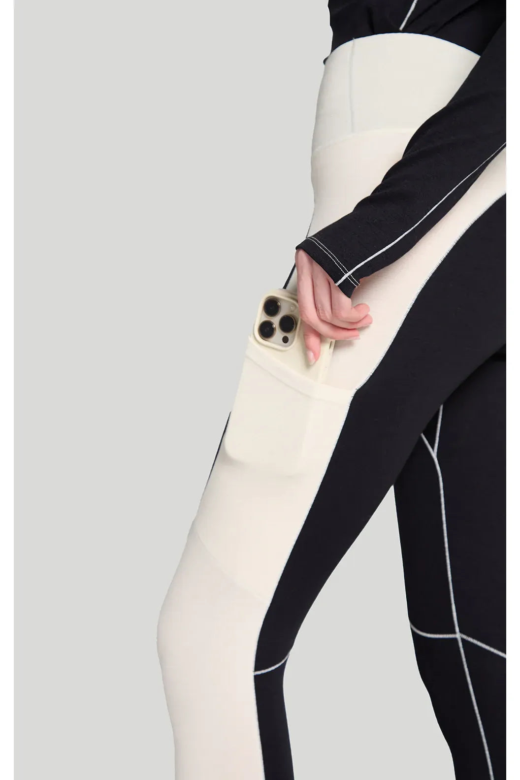 Wool Sculpt Merino Baselayer Legging - After Dark