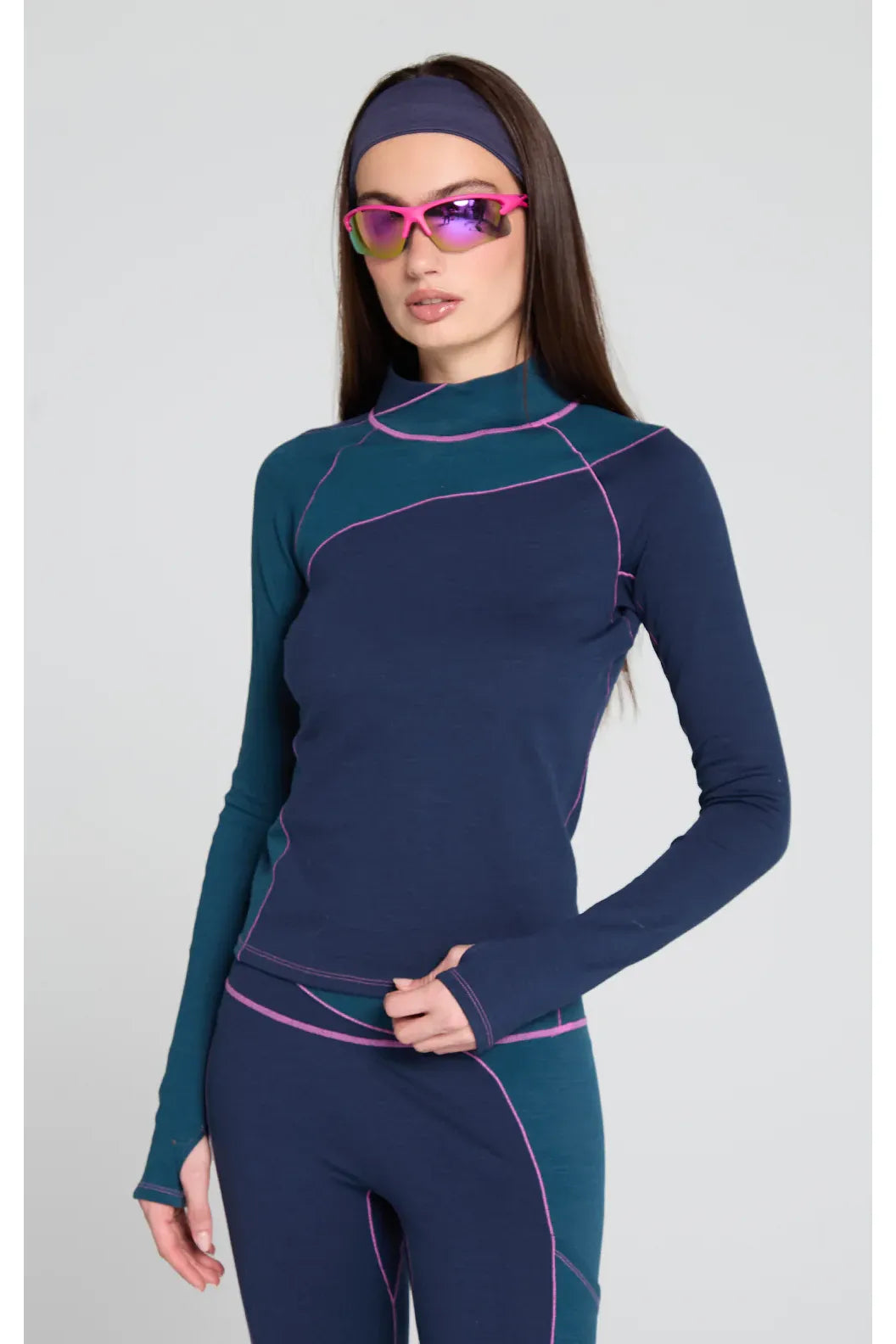 Wool Sculpt Merino Mock Neck - Slushi