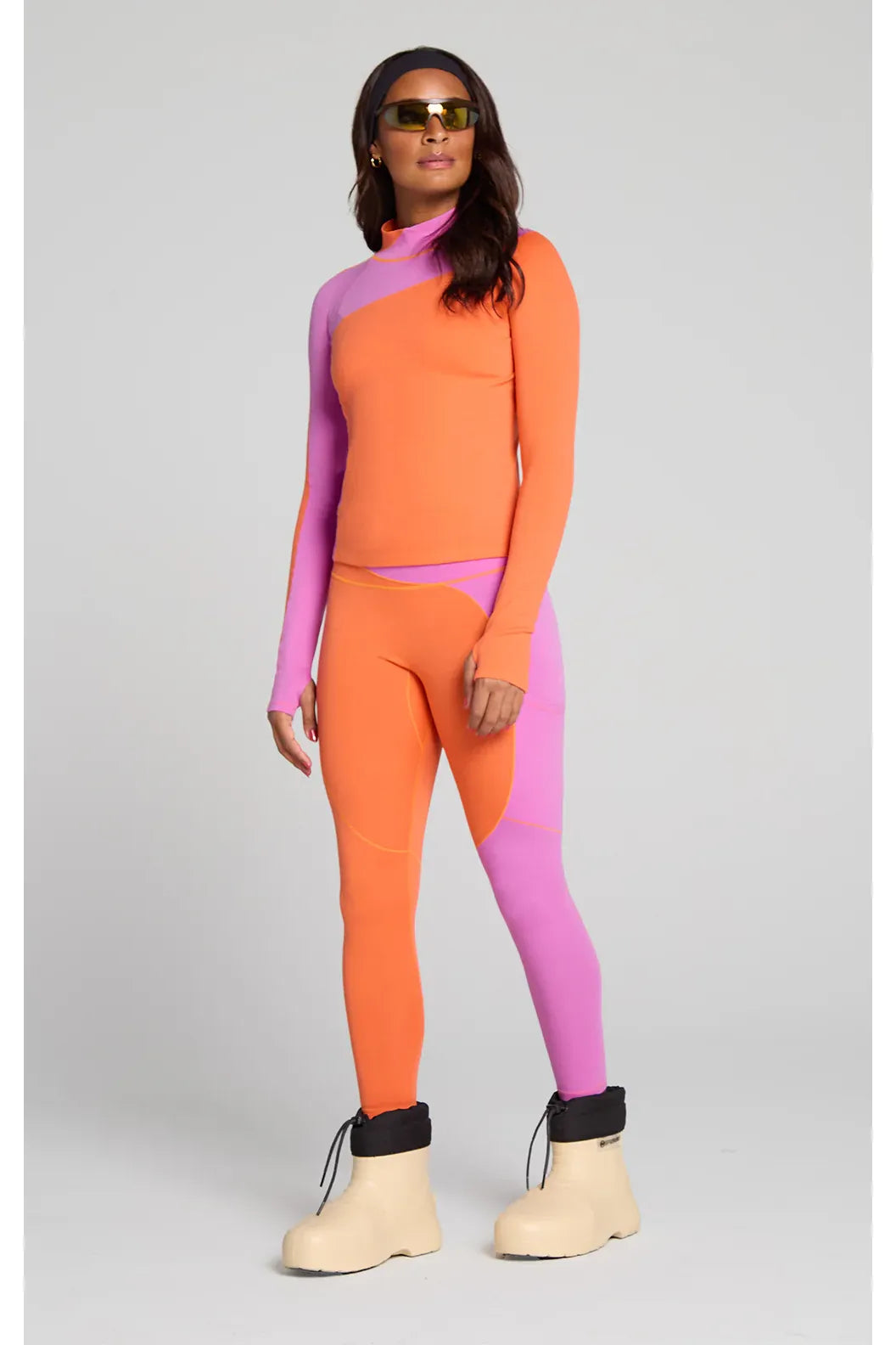 Wool Sculpt Merino Baselayer Legging - Spicy