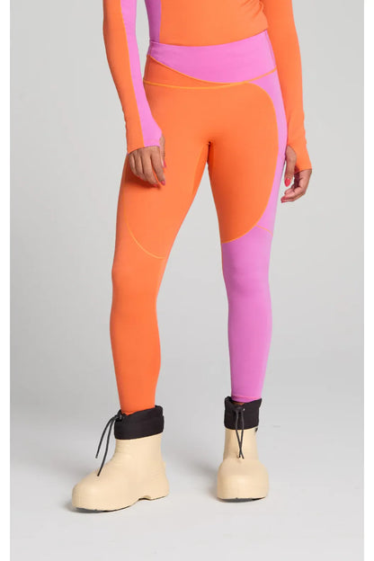 Wool Sculpt Merino Baselayer Legging - Spicy