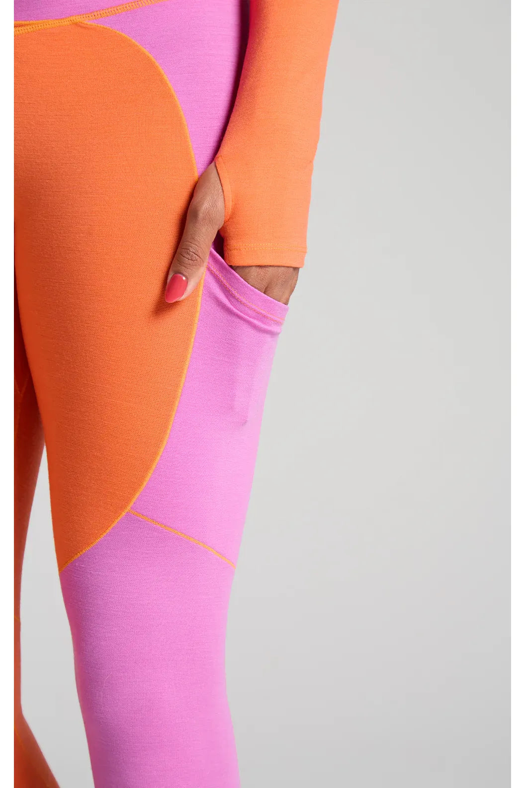 Wool Sculpt Merino Baselayer Legging - Spicy